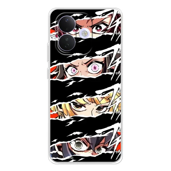 Чохол з малюнком «Очі на чорному» для Xiaomi Redmi Note 17 Pro Чохол з малюнком «Очі на чорному» для Xiaomi Redmi Note 17 Pro