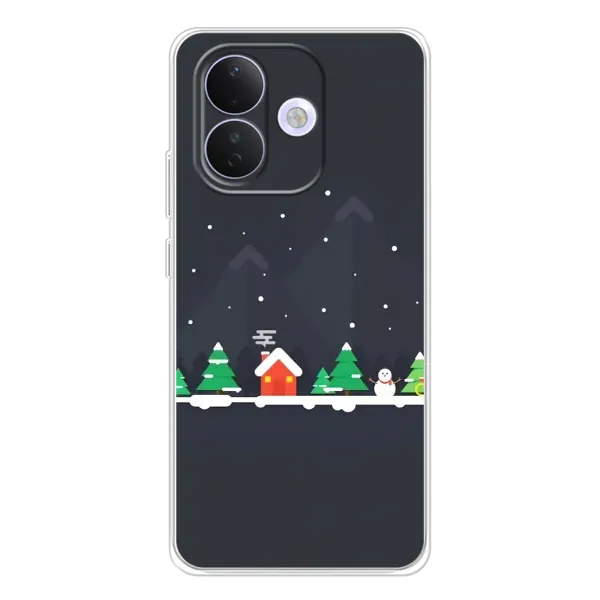 Чехол с рисунком «Город зимний» для Xiaomi Redmi Note 17 Pro Чехол с рисунком «Город зимний» для Xiaomi Redmi Note 17 Pro