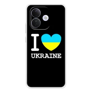 Чехол с Украинской символикой на Сяоми Редми Ноте 17 Про (I Love Ukraine)