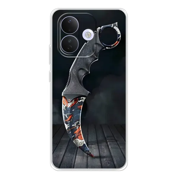 Чехол с рисунком «Кинжал КС ГО» для Xiaomi Redmi Note 17 Pro Чехол с рисунком «Кинжал КС ГО» для Xiaomi Redmi Note 17 Pro