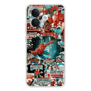 Чохол Супергерой Людина Павук на Xiaomi Redmi Note 17 Pro (Комікси Людина Павук)