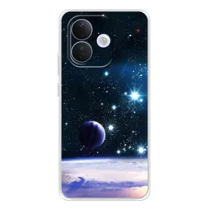 Чохол (ТПУ) з планетами на Xiaomi Redmi Note 17 Pro (Космічний вид)
