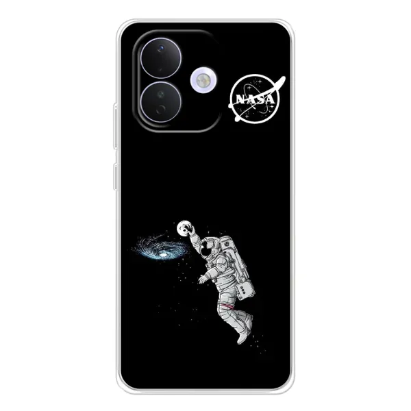 Чехол с рисунком «Космонавт баскетболист» для Xiaomi Redmi Note 17 Pro Чехол с рисунком «Космонавт баскетболист» для Xiaomi Redmi Note 17 Pro