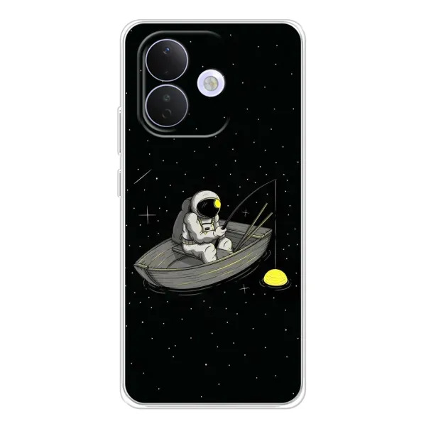 Чехол с рисунком «Космонавт на рыбалке» для Xiaomi Redmi Note 17 Pro Чехол с рисунком «Космонавт на рыбалке» для Xiaomi Redmi Note 17 Pro