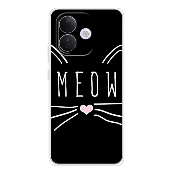 Чехол с рисунком «КОТИК MEOW» для Xiaomi Redmi Note 17 Pro Чехол с рисунком «КОТИК MEOW» для Xiaomi Redmi Note 17 Pro