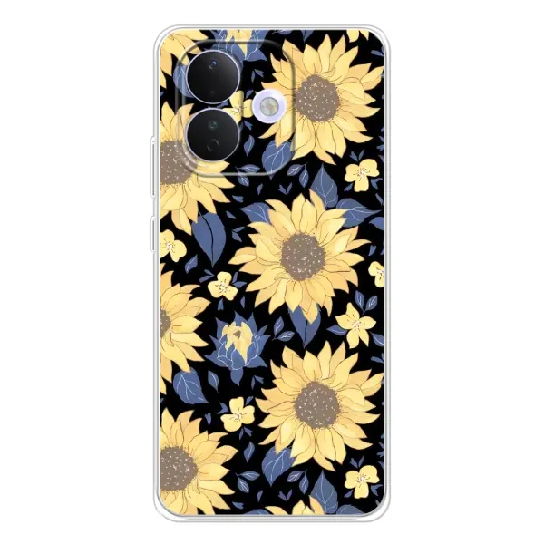 Чехол с рисунком «красивые цветы» для Xiaomi Redmi Note 17 Pro