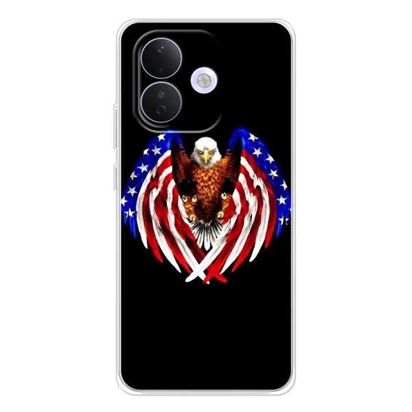 Чехол с рисунком «Крылья США» для Xiaomi Redmi Note 17 Pro Чехол с рисунком «Крылья США» для Xiaomi Redmi Note 17 Pro