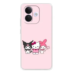 Чехол с персонажем Куроми на Xiaomi Redmi Note 17 Pro (Куроми Мелоди Китти)
