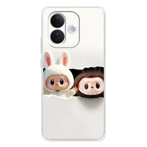 Чохол з принтом Лабубу для Xiaomi Redmi Note 17 Pro (Фігурки Labubu)