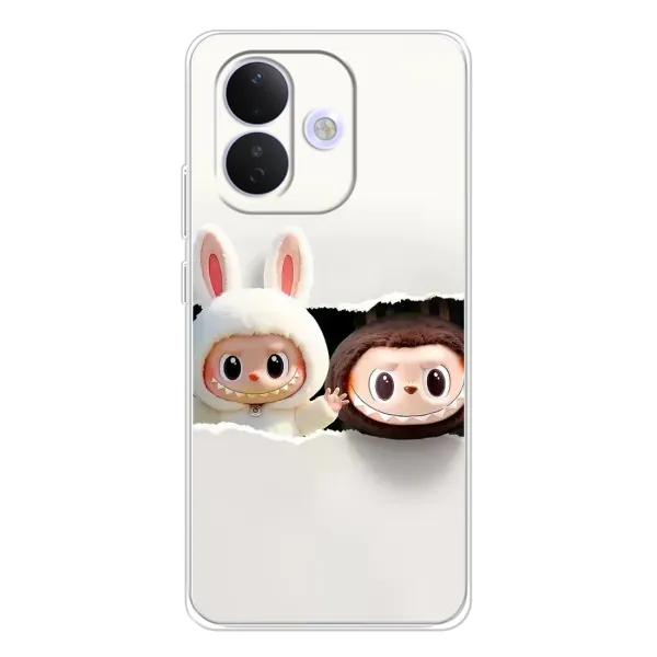 Чехол с рисунком «Фигурки Labubu» для Xiaomi Redmi Note 17 Pro Чехол с рисунком «Фигурки Labubu» для Xiaomi Redmi Note 17 Pro