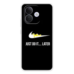 Силиконовый Чехол на Xiaomi Redmi Note 17 Pro с картинкой Nike (Later)