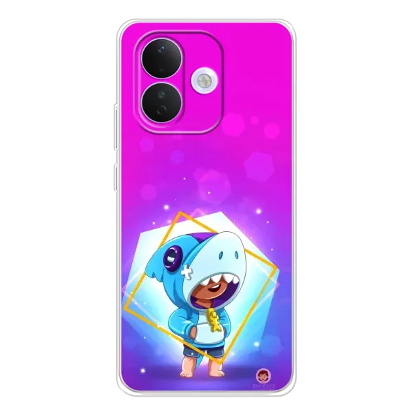Чехол с рисунком «Леон в костюме Акулы» для Xiaomi Redmi Note 17 Pro