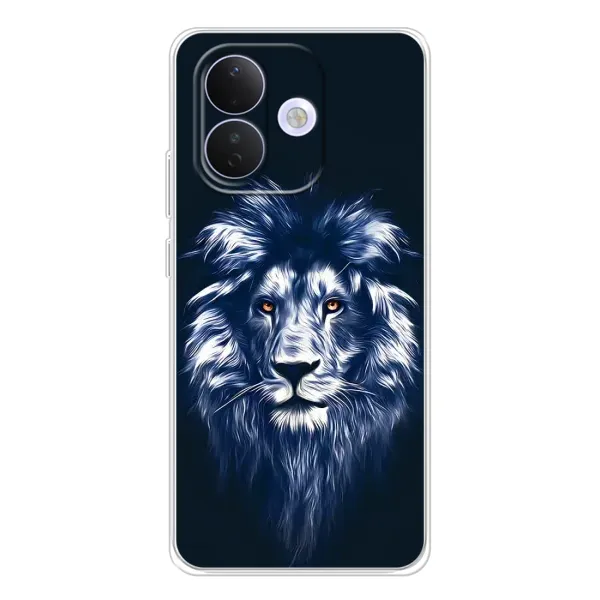 Чехол с рисунком «Лев - синий» для Xiaomi Redmi Note 17 Pro Чехол с рисунком «Лев - синий» для Xiaomi Redmi Note 17 Pro