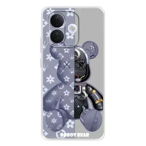 Силиконовый чехол для Xiaomi Redmi Note 17 Pro (Медведь Louis Vuitton)