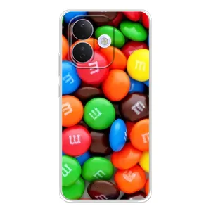 Чохол з зображенням смачної їжі для Xiaomi Redmi Note 17 Pro (Різнокольорові M&M'S)