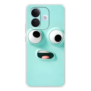 Чохли (ТПУ) (смішні стікери) для Xiaomi Redmi Note 17 Pro (Кумедне м'ятне обличчя)