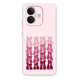 Чехол с рисунком «Надпись мама» для Xiaomi Redmi Note 17 Pro