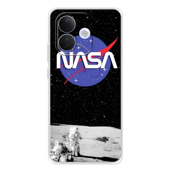 Чехол с рисунком «Nasa на луне» для Xiaomi Redmi Note 17 Pro Чехол с рисунком «Nasa на луне» для Xiaomi Redmi Note 17 Pro
