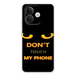 Чохол з Прикольним Принтом на Xiaomi Redmi Note 17 Pro (Не чіпай мій телефон)
