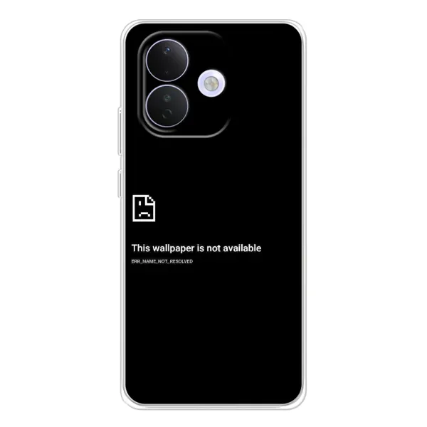 Чохол з малюнком «Помилка» для Xiaomi Redmi Note 17 Pro Чохол з малюнком «Помилка» для Xiaomi Redmi Note 17 Pro