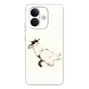 Чехол на тематику: Коты для Xiaomi Redmi Note 17 Pro (Отдых)