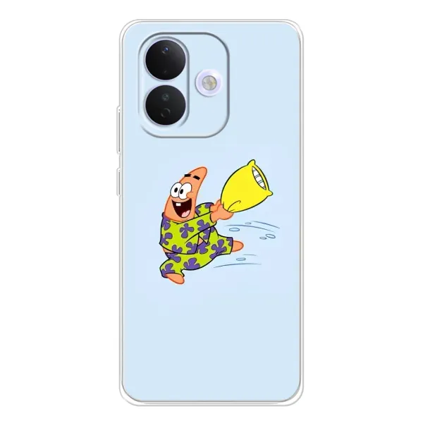 Чехол с рисунком «Патрик с подушкой» для Xiaomi Redmi Note 17 Pro Чехол с рисунком «Патрик с подушкой» для Xiaomi Redmi Note 17 Pro