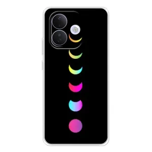 Чохол (ТПУ) з планетами на Xiaomi Redmi Note 17 Pro (Повнолуння)
