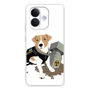 Чехол с принтом Собаки Патрон для Xiaomi Redmi Note 17 Pro (Пёс Патрон с ракетой)