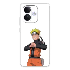 Чехлы с принтом Наруто на Xiaomi Redmi Note 17 Pro (Радосный Наруто)