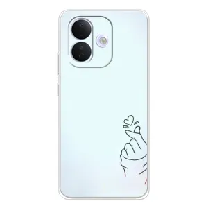 Чехлы (Знак сердечка) на Xiaomi Redmi Note 17 Pro (Сердце на голубом)