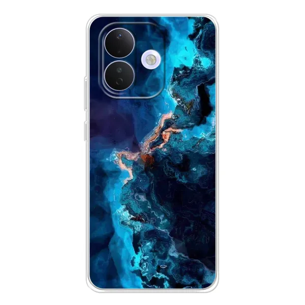 Чехол с рисунком «Синий мрамор» для Xiaomi Redmi Note 17 Pro Чехол с рисунком «Синий мрамор» для Xiaomi Redmi Note 17 Pro