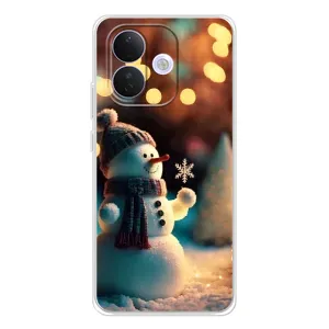 Чохли на Новий Рік Xiaomi Redmi Note 17 Pro (Сніговик святковий)
