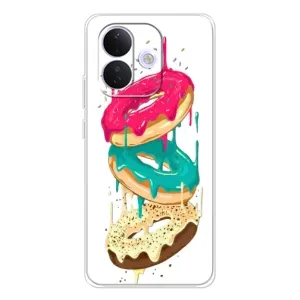 Чохол з зображенням смачної їжі для Xiaomi Redmi Note 17 Pro (Соковиті пончики)