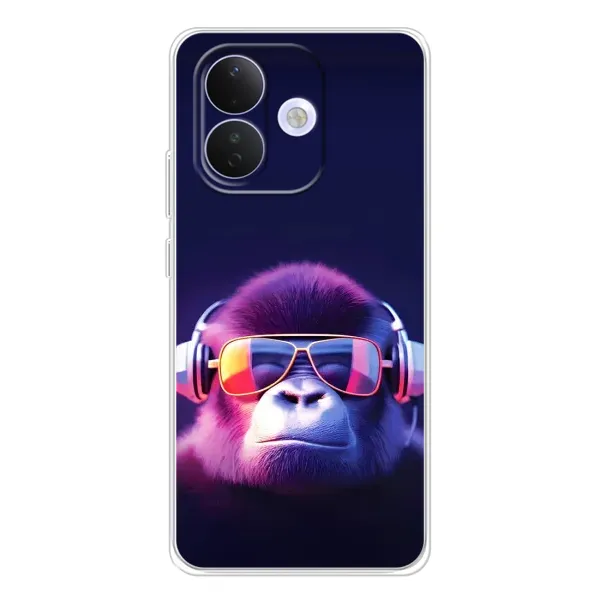 Чехол с рисунком «Стильная обезьяна» для Xiaomi Redmi Note 17 Pro Чехол с рисунком «Стильная обезьяна» для Xiaomi Redmi Note 17 Pro