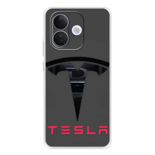 Чехол с рисунком «Logo TESLA» для Xiaomi Redmi Note 17 Pro Чехол с рисунком «Logo TESLA» для Xiaomi Redmi Note 17 Pro