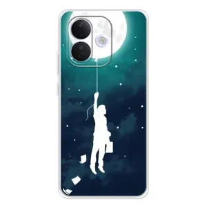 Чохол (ТПУ) з планетами на Xiaomi Redmi Note 17 Pro (To The moon)