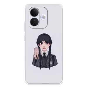 Чехлы с принтом Уэнсдей на Xiaomi Redmi Note 17 Pro (Вещь Венсдей)