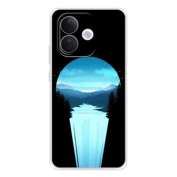 Чехол с рисунком «Синий Водопад» для Xiaomi Redmi Note 17 Pro Чехол с рисунком «Синий Водопад» для Xiaomi Redmi Note 17 Pro