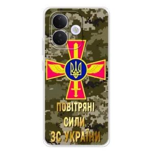 Чехлы на военную тематику для Xiaomi Redmi Note 17 Pro (ВС ЗСУ)