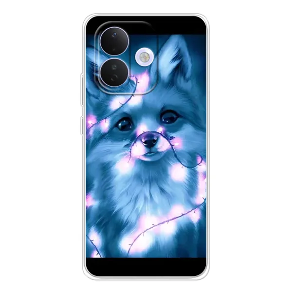 Чехол с рисунком «Яркая Лиса» для Xiaomi Redmi Note 17 Pro Чехол с рисунком «Яркая Лиса» для Xiaomi Redmi Note 17 Pro