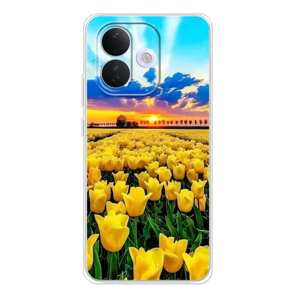 Чехол с рисунком «Желтые тюльпаны» для Xiaomi Redmi Note 17 Pro Чехол с рисунком «Желтые тюльпаны» для Xiaomi Redmi Note 17 Pro
