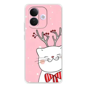 Чехол на тематику: Коты для Xiaomi Redmi Note 17 Pro (Зимний кот)