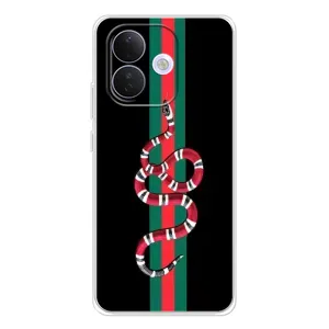 Чехлы Бренд GUCCI для Xiaomi Redmi Note 17 Pro (Змей Гуччи)