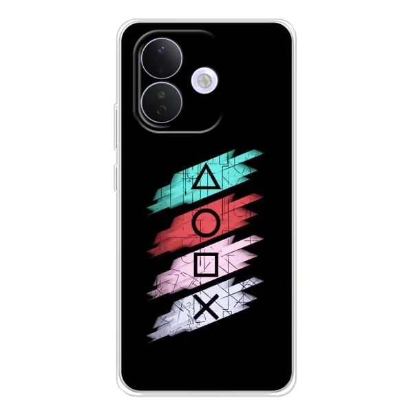 Чехол с рисунком «Значки Sony» для Xiaomi Redmi Note 17 Pro Чехол с рисунком «Значки Sony» для Xiaomi Redmi Note 17 Pro
