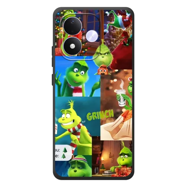 Чехол с рисунком «Арт Гринч» для Xiaomi Redmi Note 17