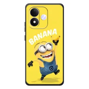 Мультяшний принт на Чохол для Сяомі Редмі Ноте 17 (Banana)