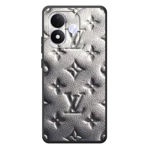 Текстурний Чохол Louis Vuitton для Сяомі Редмі Ноте 17 (Бежевий ЛВ)