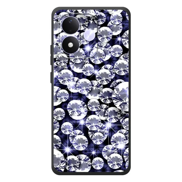 Чехол с рисунком «Бриллианты» для Xiaomi Redmi Note 17 Чехол с рисунком «Бриллианты» для Xiaomi Redmi Note 17