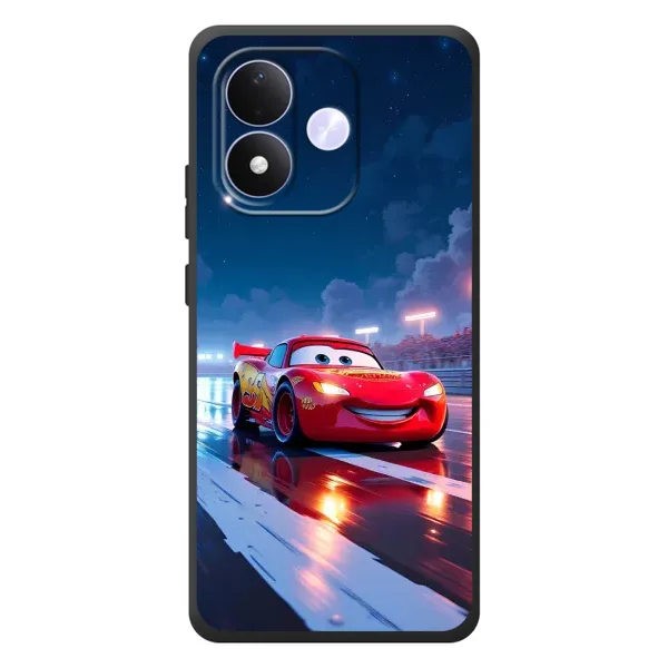 Чехол с рисунком «Ночной Маквин Тачки» для Xiaomi Redmi Note 17 Чехол с рисунком «Ночной Маквин Тачки» для Xiaomi Redmi Note 17