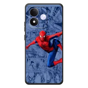 Силиконовый Чехол для Xiaomi Redmi Note 17 (Человек Паук)